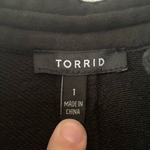 Torrid Zippered Military Jacket